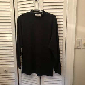 Peterborough Row men black sweater, L